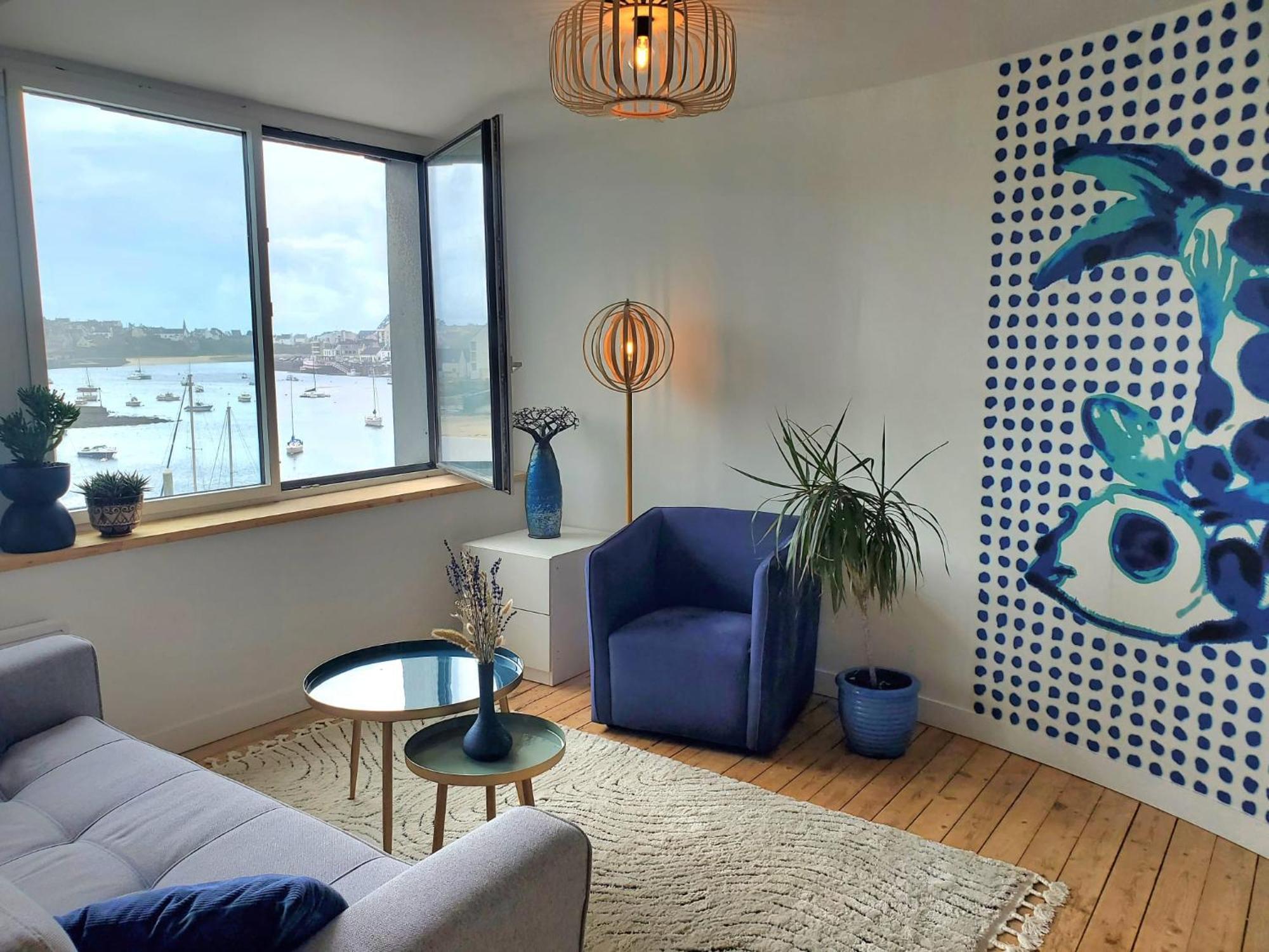 Anatoline Audierne Appart'Hotel Vue Mer - Sea & Harbor Stay Eksteriør billede